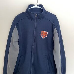 CHICAGO BEARS. NFL Navy and Gray Jacket